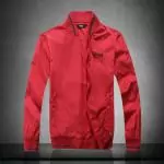 hommes hugo boss blouson broderie boss  red